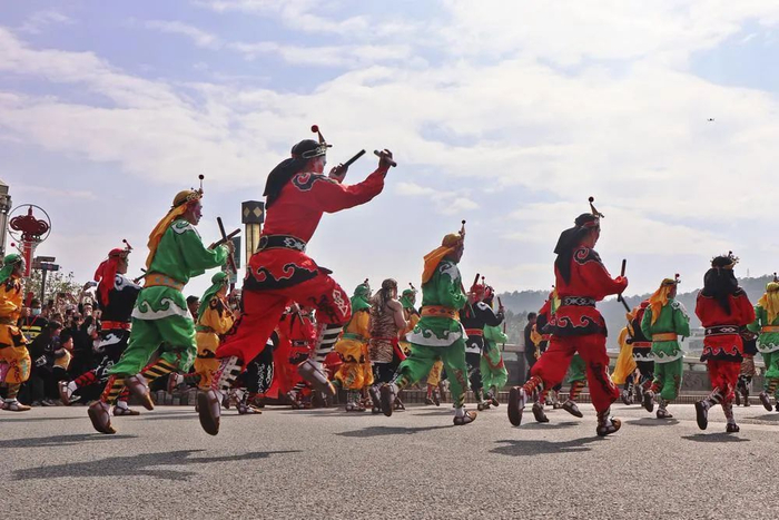 普宁泥沟英歌舞表演