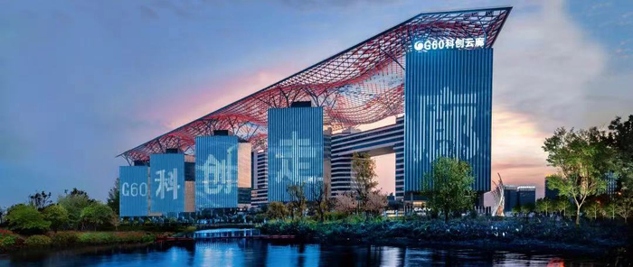 长三角G60科创走廊。图片来源：微信公众号“上海松江”