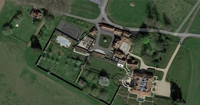 英国庄园地形图