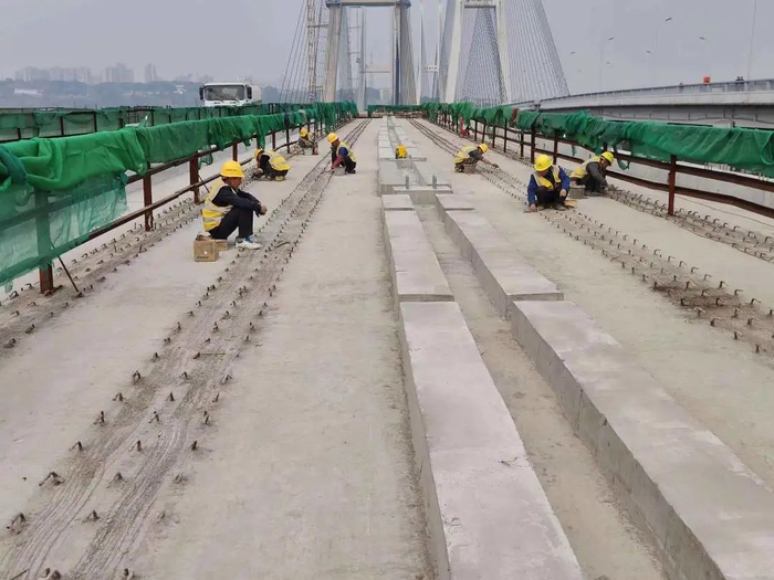 重庆轨道交通18号线建设现场 来源：重庆住建