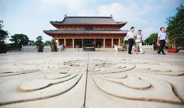 澄迈永庆寺。海南日报记者 张茂 摄