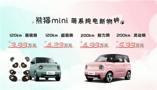 熊猫mini售价 图片来源：直播截图