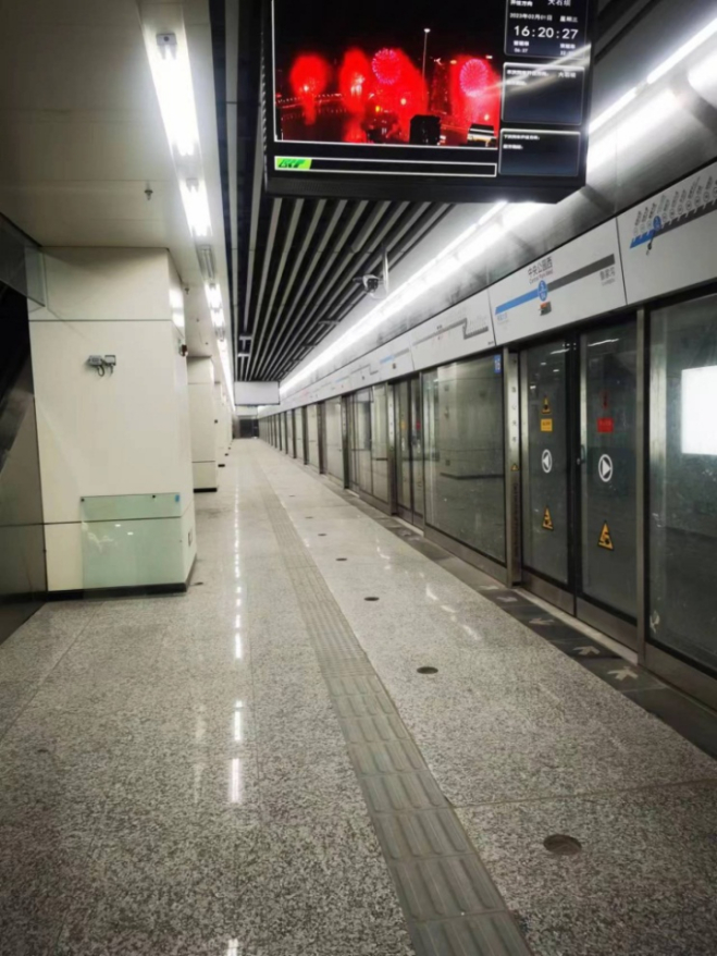 重庆轨道交通5号线北延伸段建设现场 来源：重庆住建