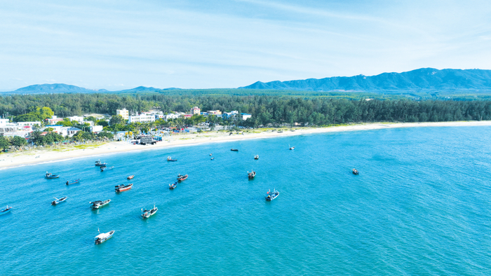 沙渔塘航拍。图源：昌江融媒体中心