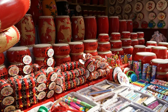 安塞腰鼓。/图虫创意