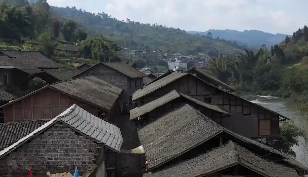 走进古色古香的三门县吴岙村