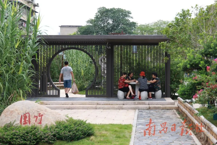 ▲洪科社区小游园