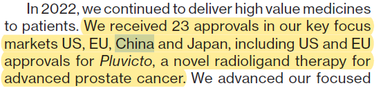 来源：诺华2022年财报