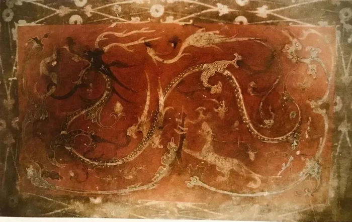 图7/ 河南永城柿园梁王墓墓室顶壁画，327c m×514c m（引自出土报告）