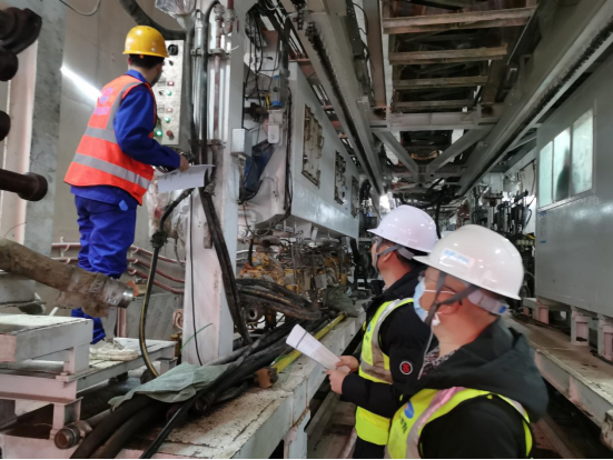 4号线续建工程（东段）复工复产中