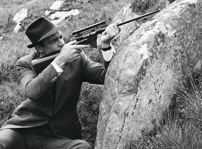 电影《来自俄罗斯的爱情》剧照  肖恩·康纳利饰演詹姆斯·邦德