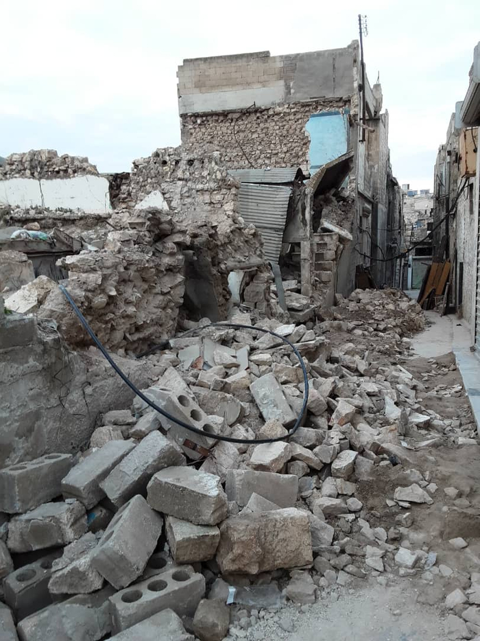 地震后的阿勒颇