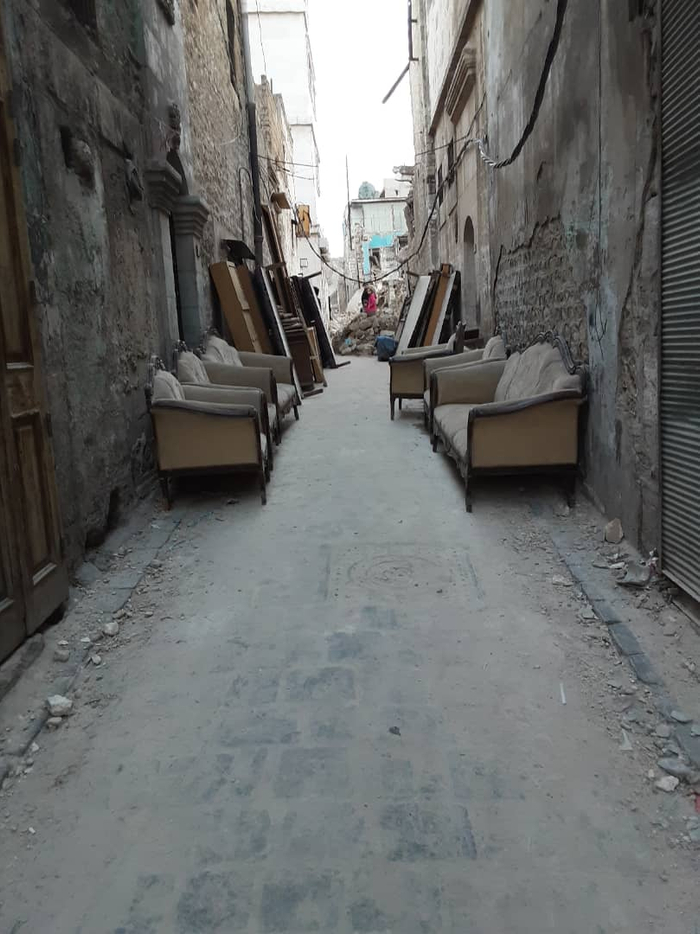 地震后的阿勒颇