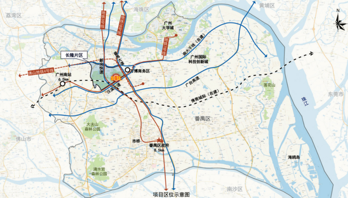 ▲项目区位示意图