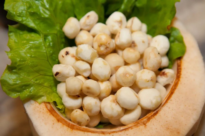 削了皮的马蹄（资料图）