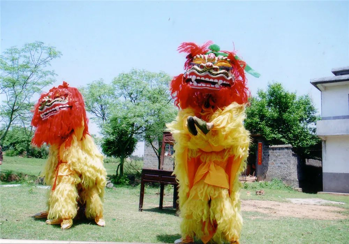 ▲丰城岳家狮。来源：江西非物质文化遗产网