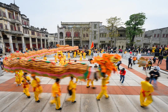 元宵节泮村灯会。