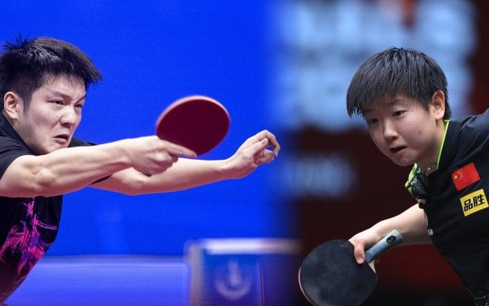 德班世乒赛直通赛，樊振东、孙颖莎将分别领衔男、女单选手出战。  图/新华社