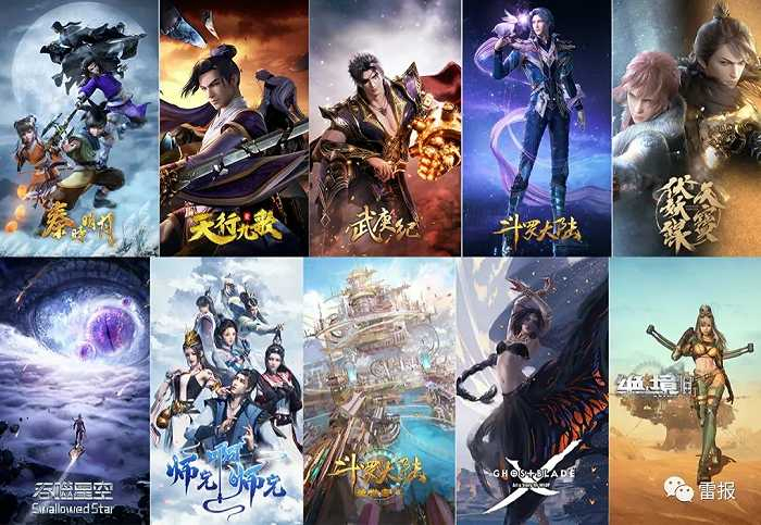 玄机科技部分动画作品