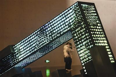 王志鸥作品《西陵峡口》。 史 伟摄