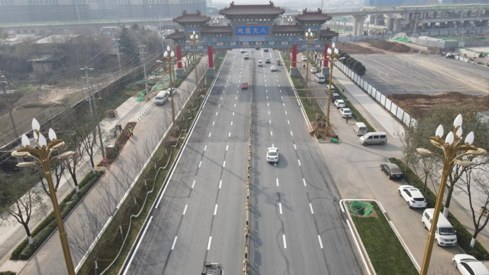 高陵区鹿苑大道提升改造项目