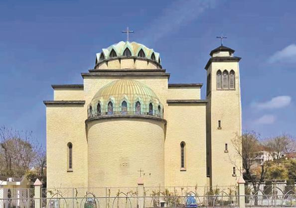             息焉墓园中的教堂“息焉堂”          