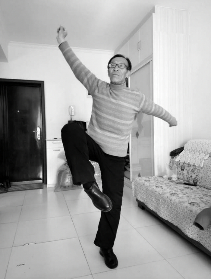 横山老腰鼓国家级传承人李成元先生