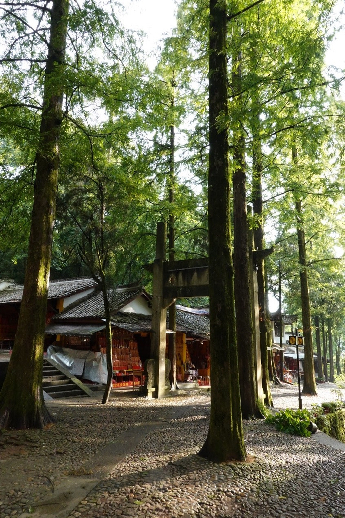 图五 永康方岩广慈寺（胡公祖庙）前天街（赵晓梅摄，2022年）