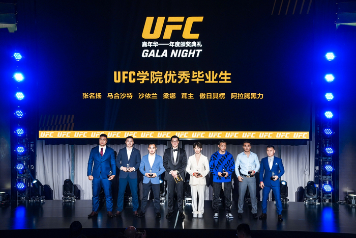 UFC学院优秀毕业生。