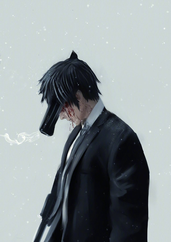 枪之恶魔早川秋. .twi:crain1art