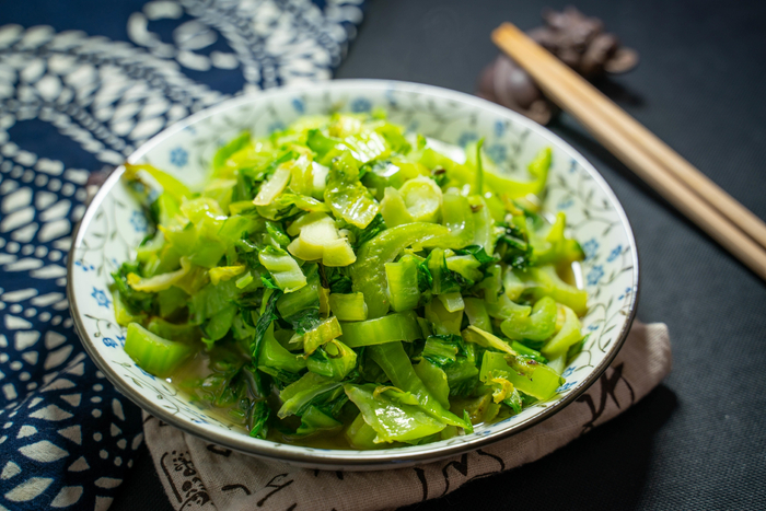 清炒芥菜。  图/IC photo