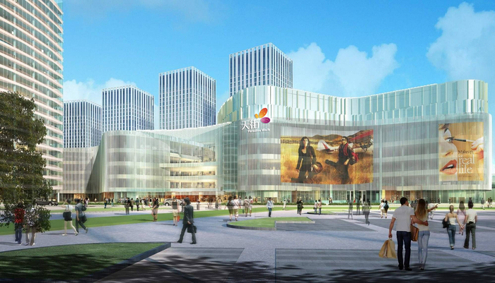 龙湖北苑天街项目效果图。朝阳区供图