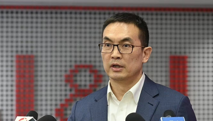 强生全球资深副总裁、中国区主席宋为群接受采访。澎湃新闻（www.thepaper.cn）记者 张呈军 图