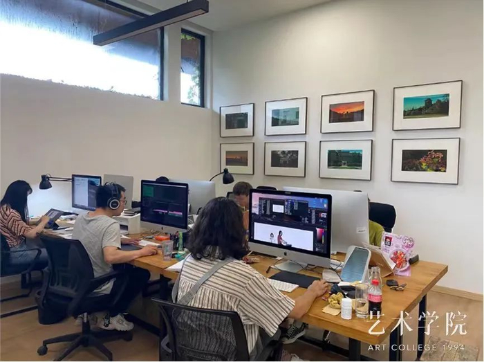 《艺术学院》工作现场