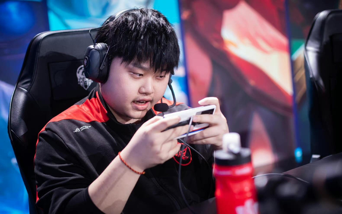 赛场上的叶佳宇。  图/RW侠王者荣耀官方微博