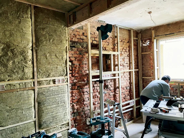 施工现场。图片／胡波提供