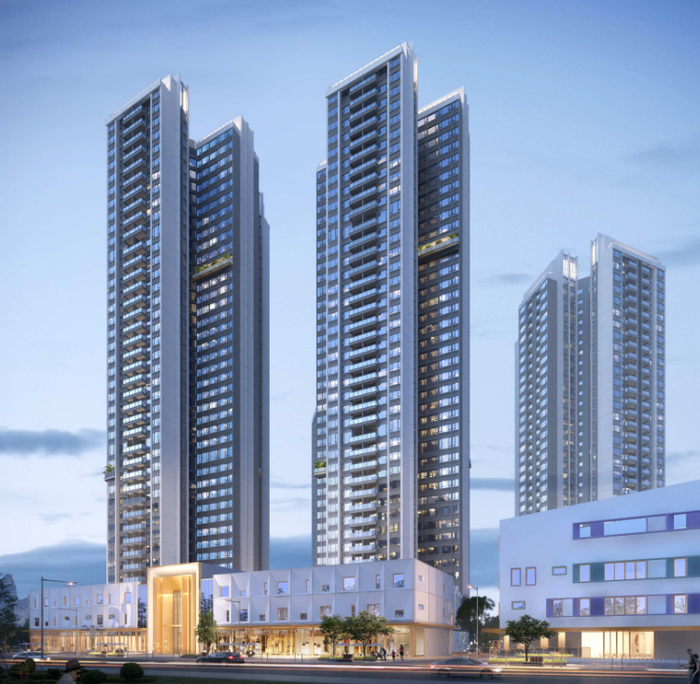 广钢花城项目效果图。