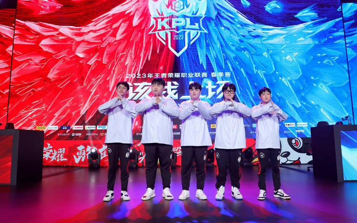 历经转会变动后的RW侠第一次亮相。  图/RW侠王者荣耀官方微博