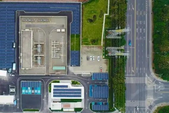 ▲国网重庆电力铜梁玉泉“光储充检换”一体站全景。（图片来源：国网重庆市电力公司）