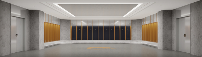 球员更衣室效果图