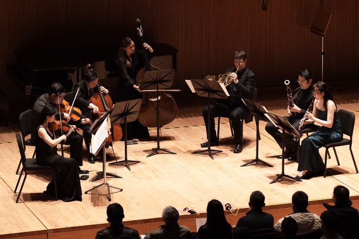 2月24日，戴乐和小伙伴们共奏康拉丁·克罗伊策《降E大调大七重奏》