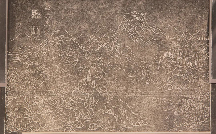 △清 《关中八景》