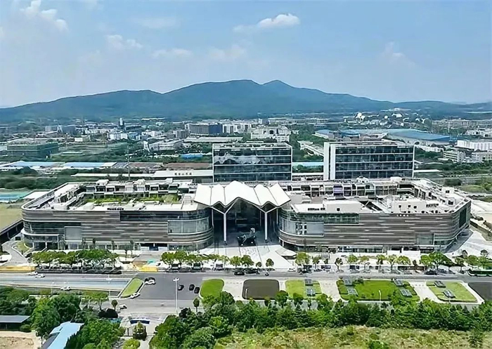   金马路TOD综合体鸟瞰图。图源：栖霞视点