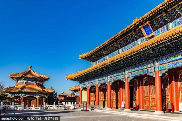 ▲景山公园寿皇殿