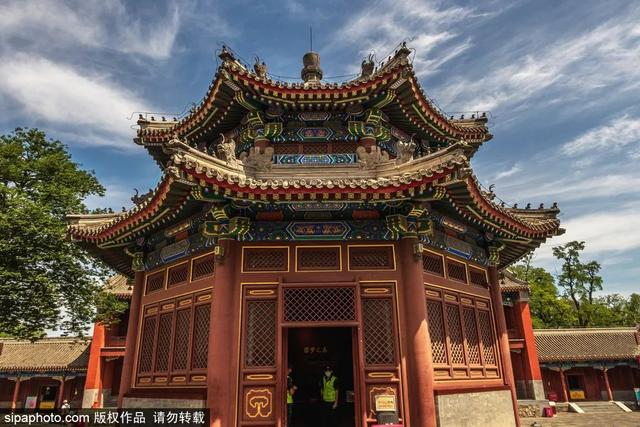 ▲正觉寺文殊亭 资料图