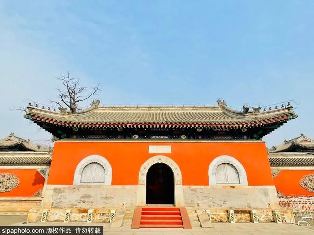 ▲正觉寺山门 资料图