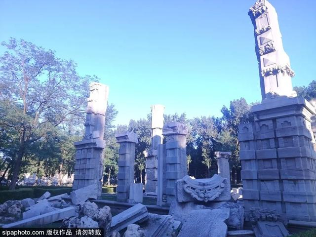 ▲西洋楼遗址区方外观 资料图