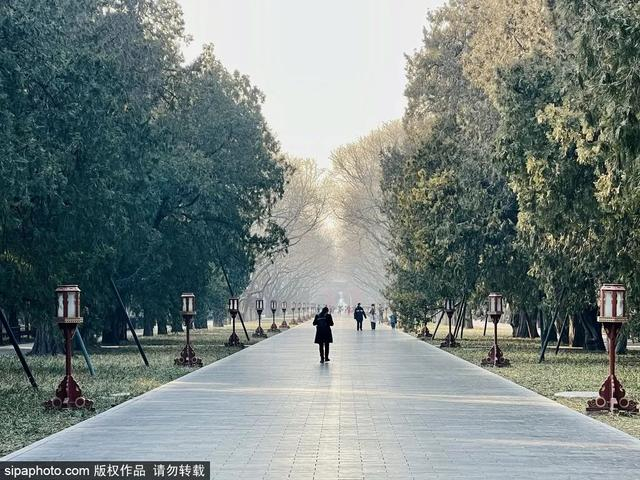 ▲天坛公园丹陛桥 资料图