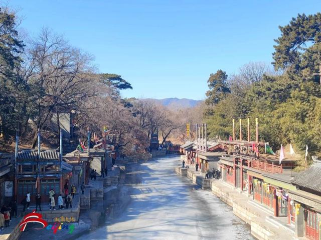 ▲颐和园苏州街 图/黄梦庭