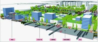   地铁车辆段TOD开发模式。